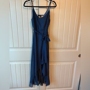 Altar’d State Navy Blue Sleeveless Dress size Medium